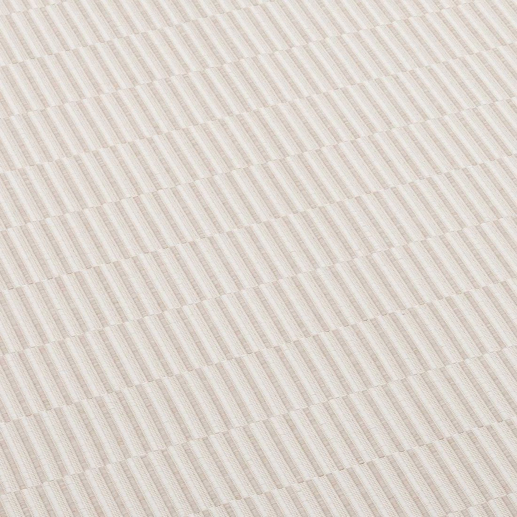Utendørsteppe Stripe 160x230 cm beige-grå bakside