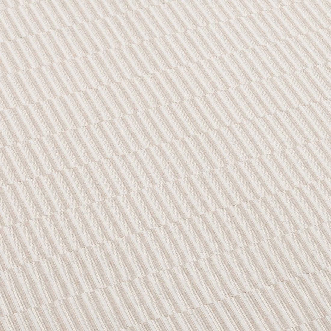 Utendørsteppe Stripe 160x230 cm beige-grå bakside