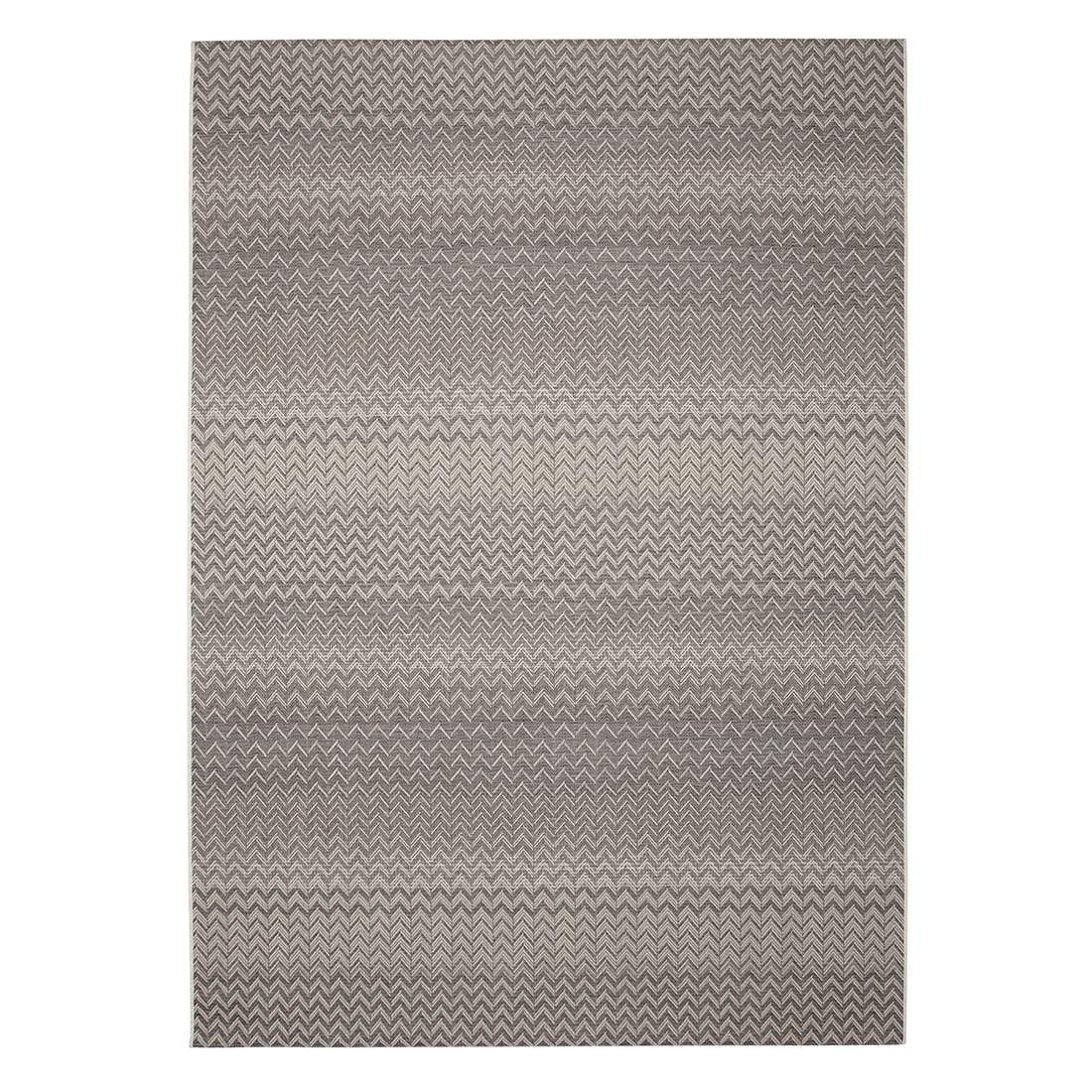 Utendørsteppe Ziggy 160x230 cm antrasitt/beige forfra