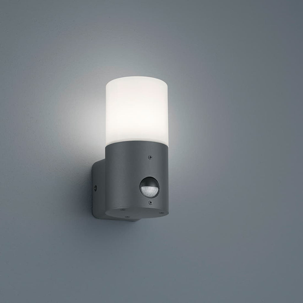 Bakside av utendørs vegglampe Hoosic Trio Leuchten
