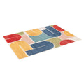 Utendørsteppe Curve 160x230 cm beige forfra