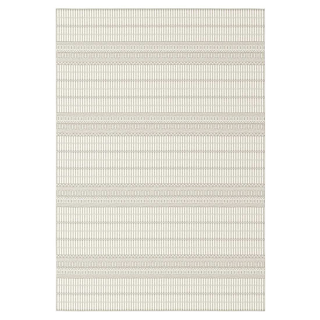 Utendørsteppe Melya 200x290 cm polypropylen beige forfra