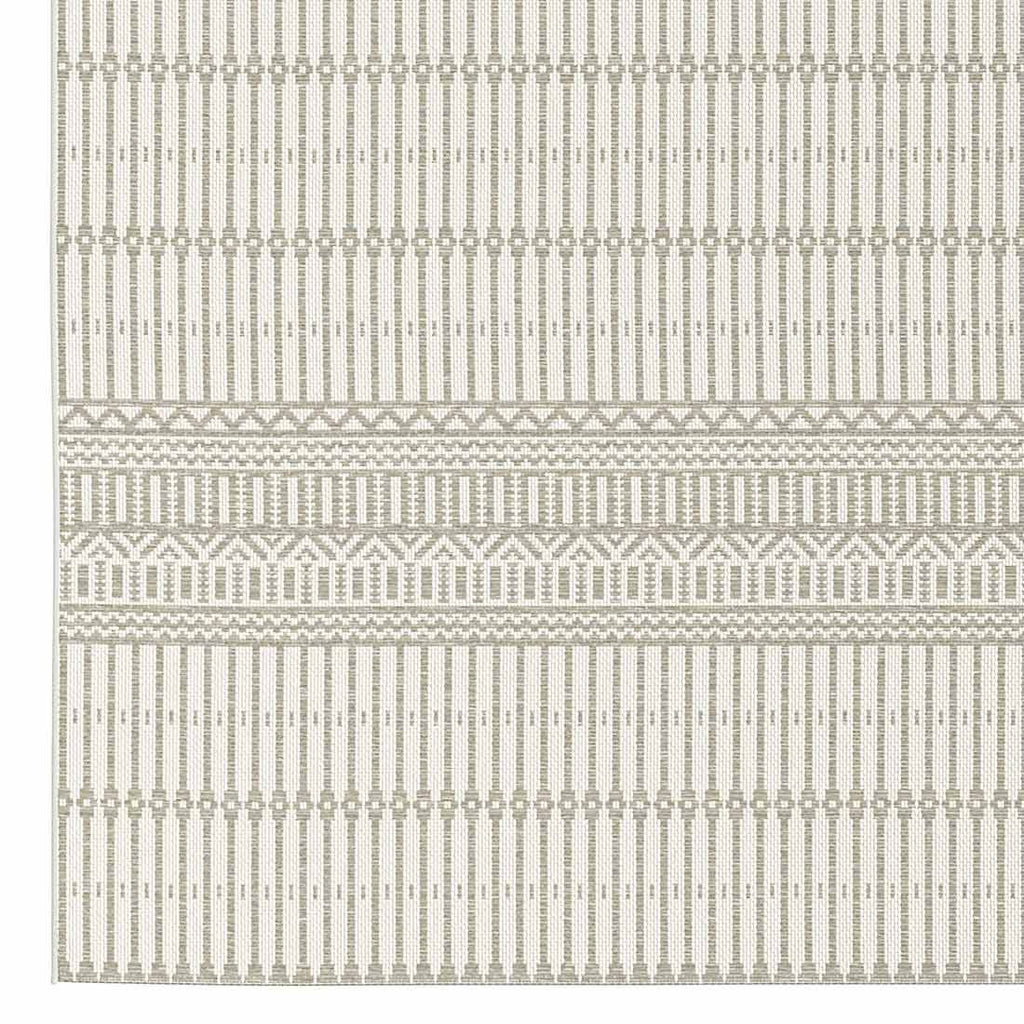 Utendørsteppe Melya 200x290 cm polypropylen beige bakside