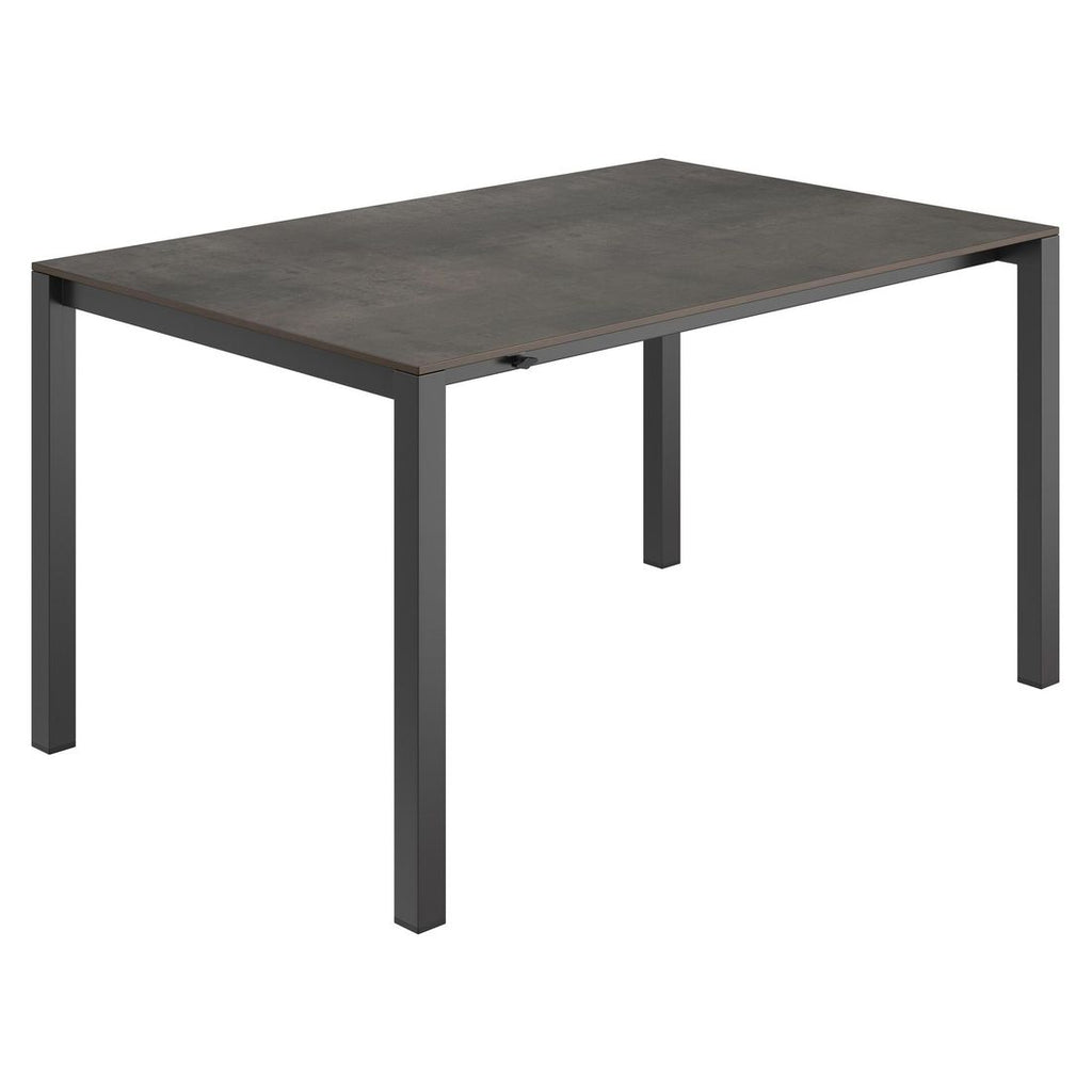 Uttrekkbart hagebord 140-210x70 cm rustfritt stål/HPL - OUTLIV bakside