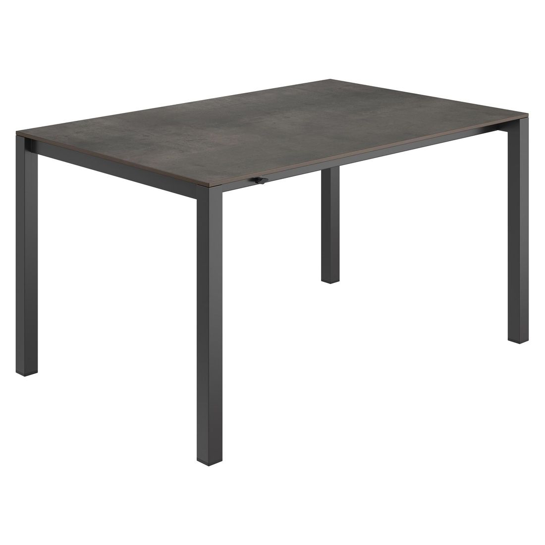 Uttrekkbart hagebord 140-210x70 cm rustfritt stål/HPL - OUTLIV bakside