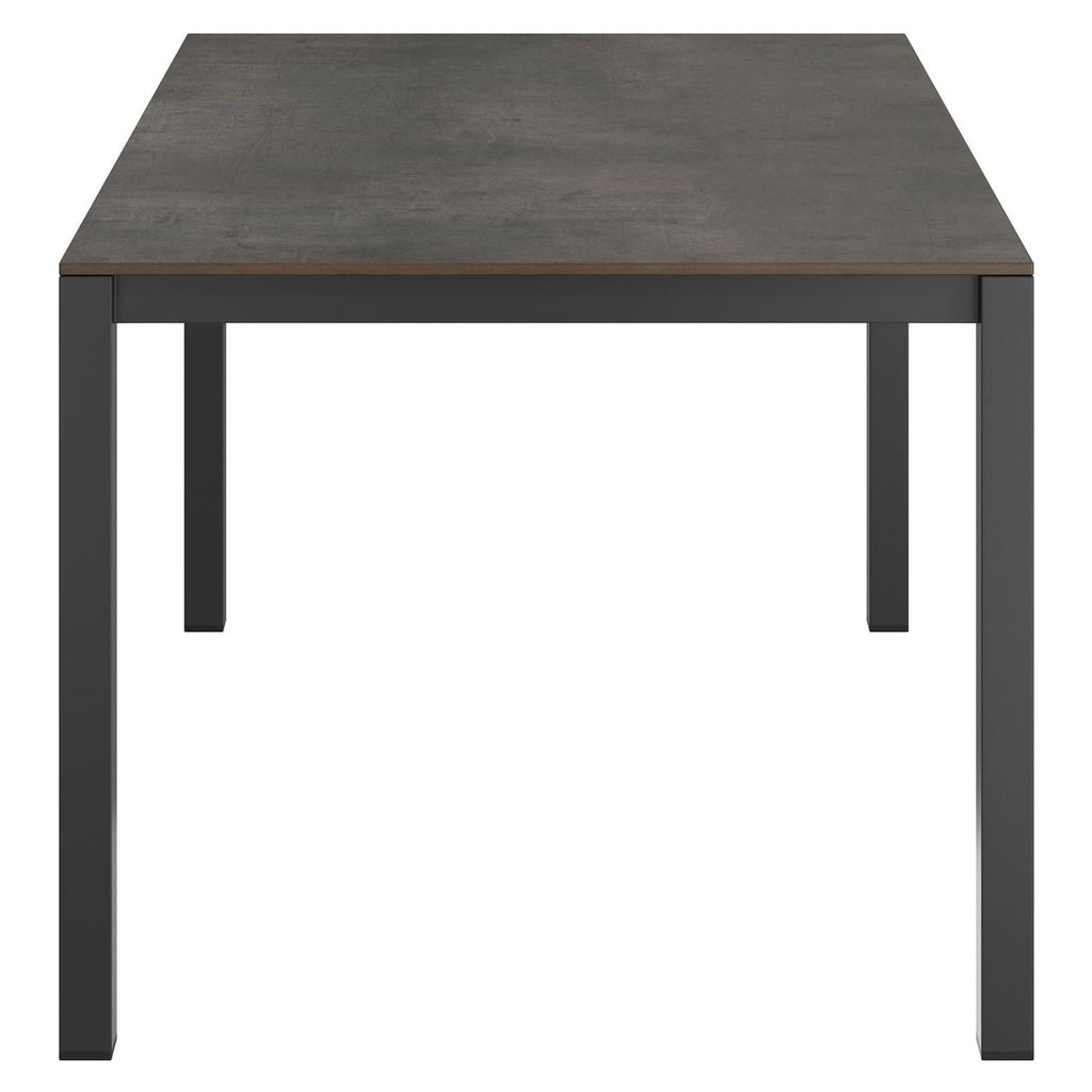 Uttrekkbart hagebord 140-210x70 cm rustfritt stål/HPL - OUTLIV ben og stabilitet