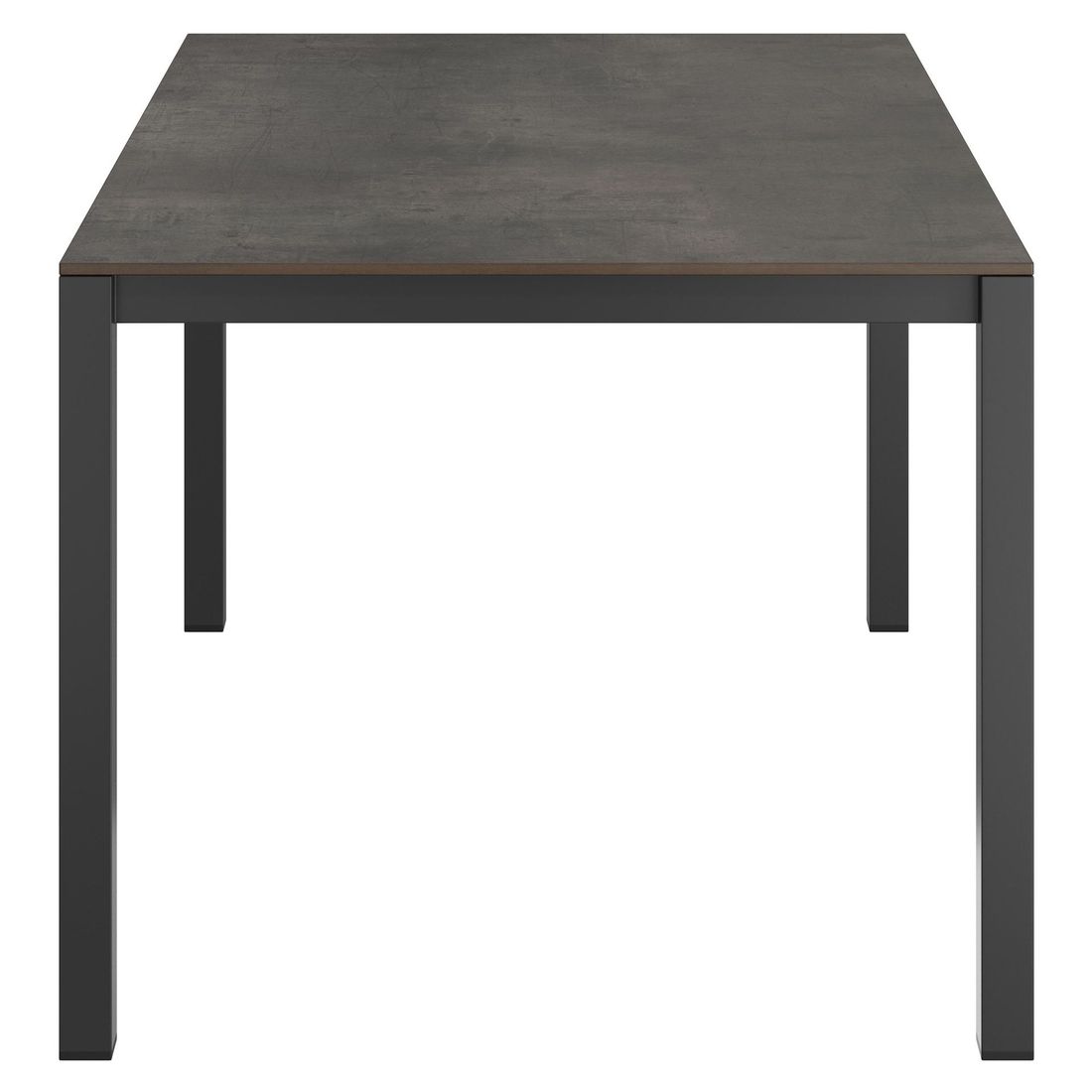 Uttrekkbart hagebord 140-210x70 cm rustfritt stål/HPL - OUTLIV ben og stabilitet