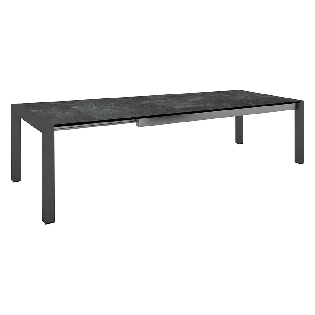 Uttrekkbart hagebord 214/254/294x100 cm Silverstar - Stern forfra