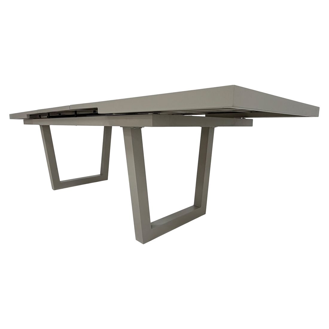 Uttrekkbart hagebord Alice aluminium/keramikk 200/260x100 cm sammenlagt