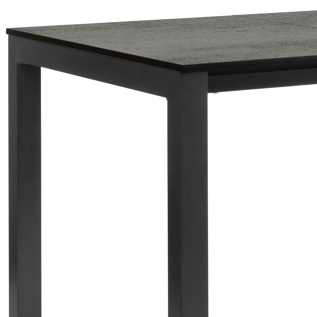 Uttrekkbart hagebord aluminium Silverstar 130 180x80 cm Stern montert