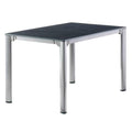 Uttrekkbart hagebord aluminium/Vivodur 120-220x80cm - Sieger forfra