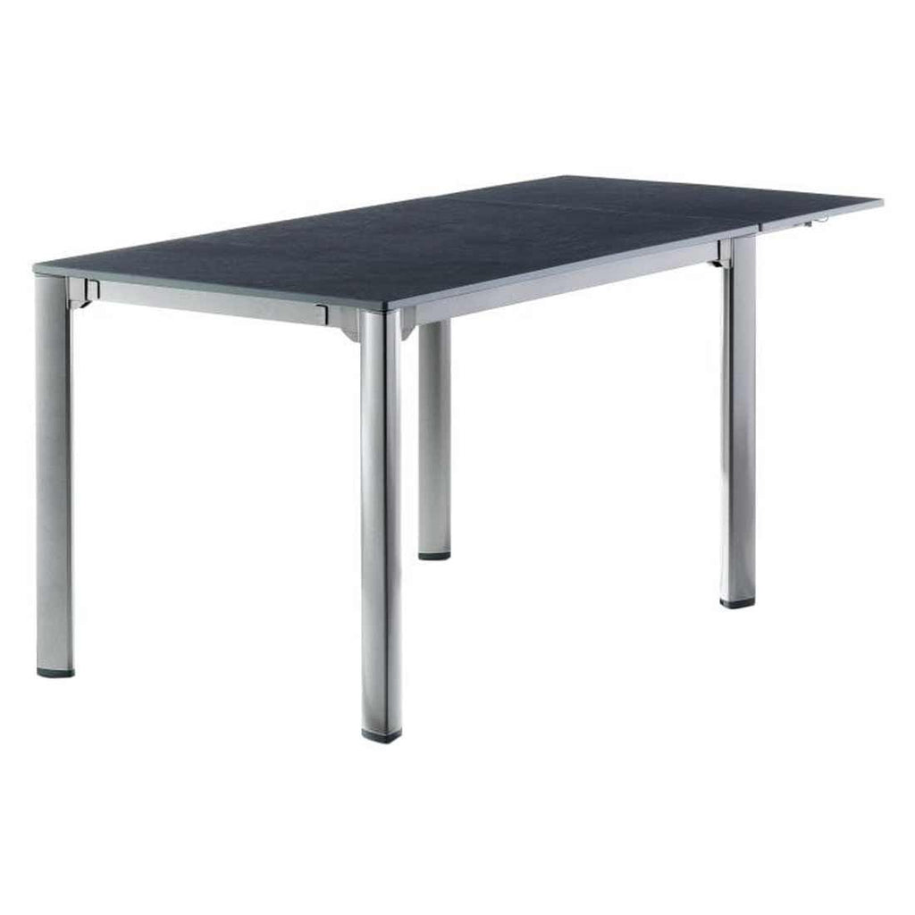 Uttrekkbart hagebord aluminium/Vivodur 120-220x80cm - Sieger bakside