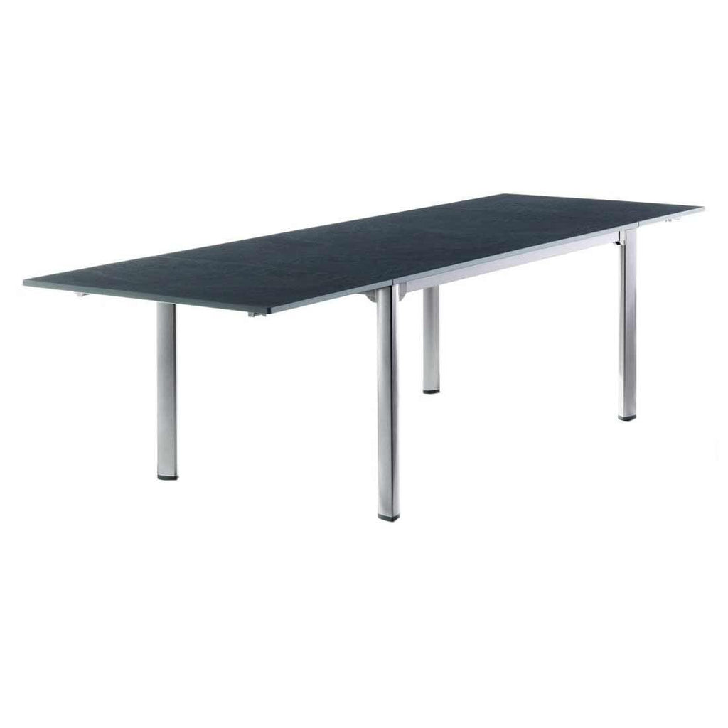 Detalj av bordplate på Uttrekkbart hagebord aluminium Vivodur 165-285x95cm Sieger