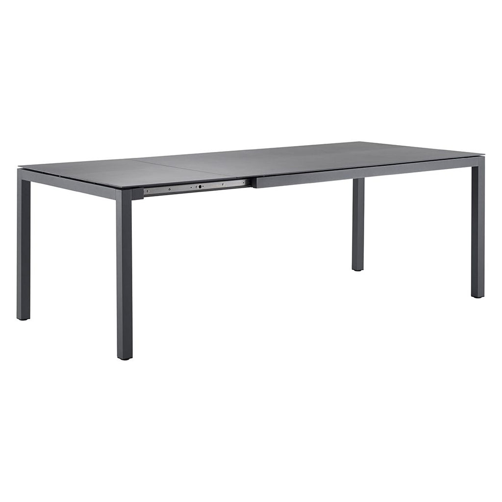Uttrekkbart hagebord Classic 160/220x100cm aluminium/Dekton bakside