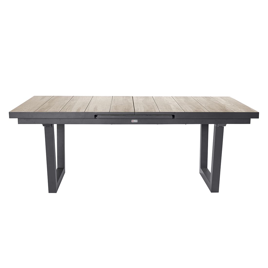 Uttrekkbart hagebord Komido aluminium/keramikk 200/260x100 cm - LC Garden