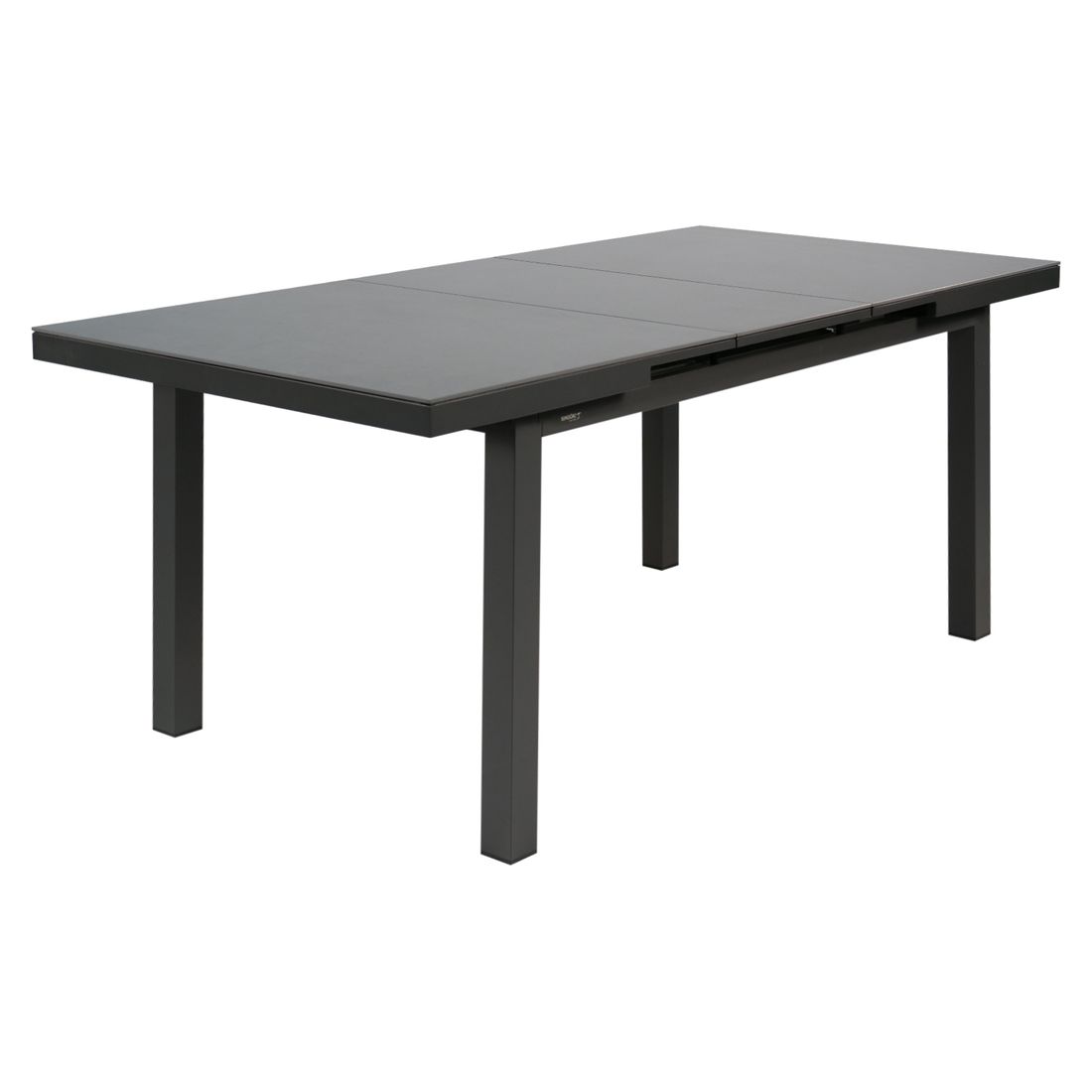 Nærbilde av aluminiumramme på Uttrekkbart hagebord Nova
