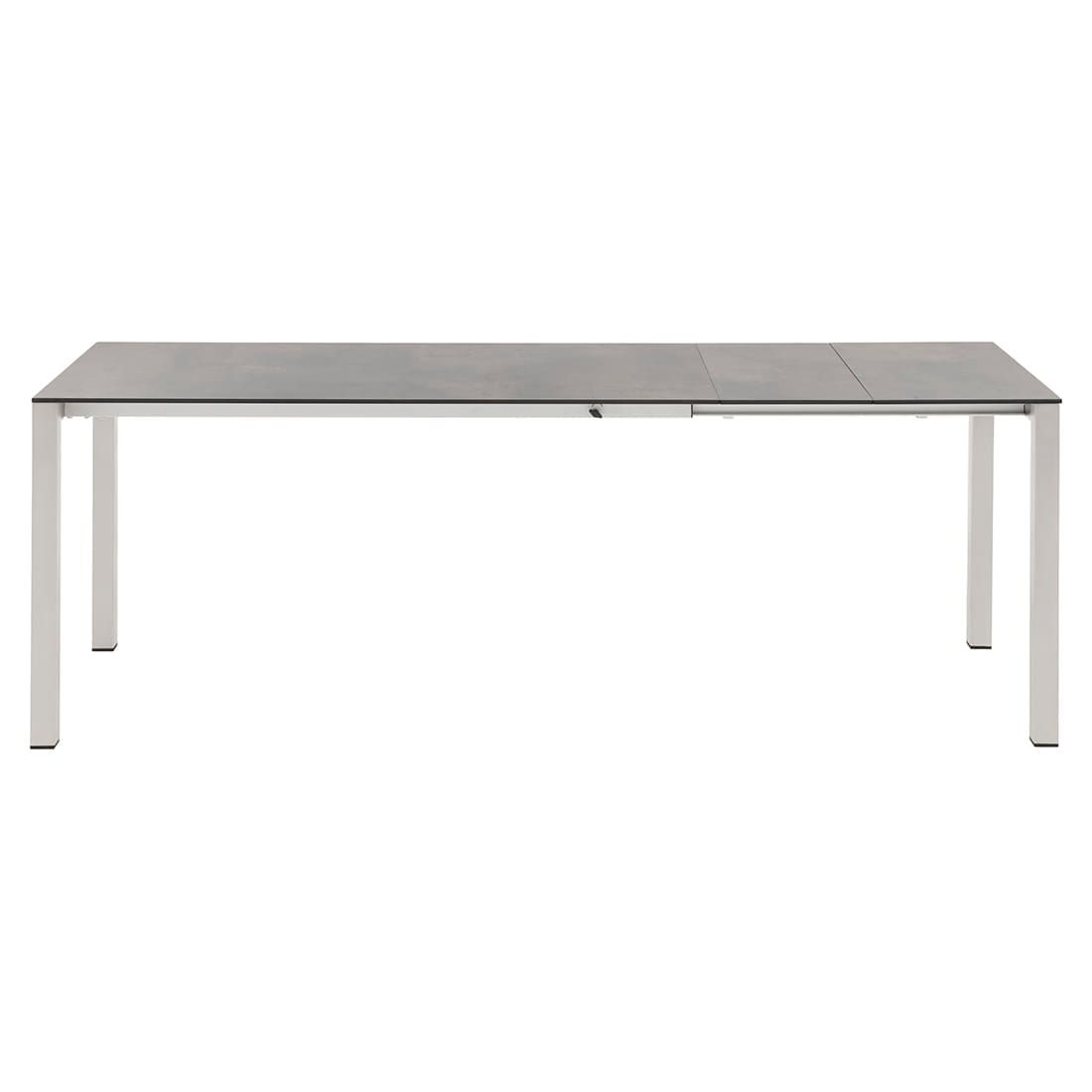 Uttrekkbart hagebord Rimini 140/210x70 cm rustfritt stål/HPL - OUTLIV.