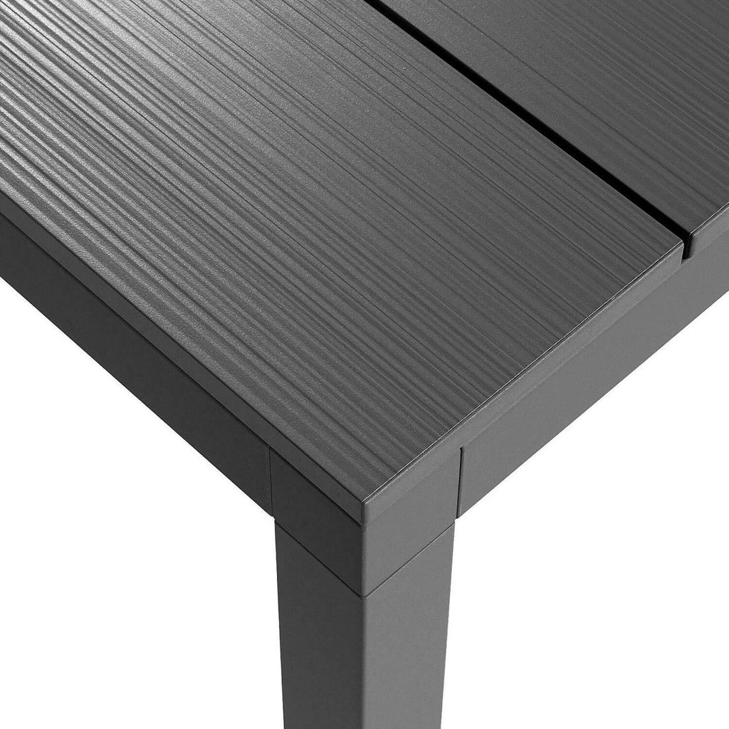 Uttrekkbart hagebord Rio 140/210x85 cm aluminium samlet oversikt