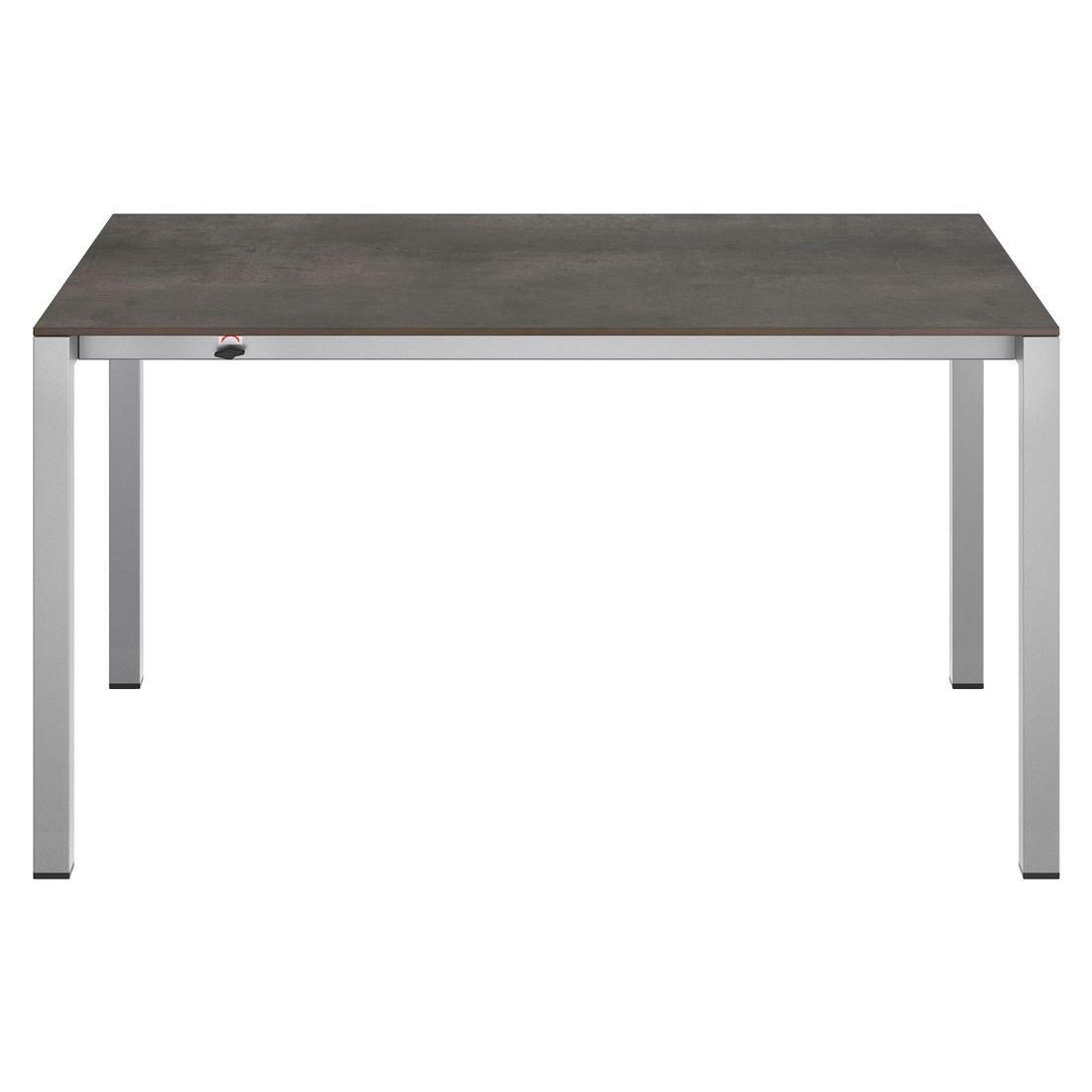 Uttrekkbart hagebord rustfritt stål HPL 140-210x70 cm - OUTLIV sett fra siden