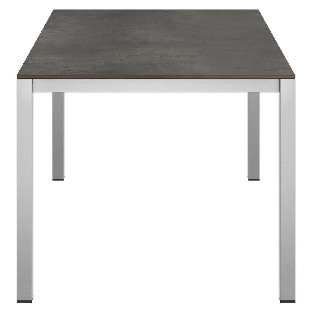 Uttrekkbart hagebord rustfritt stål HPL 140-210x70 cm - OUTLIV med uttrekkfunksjon
