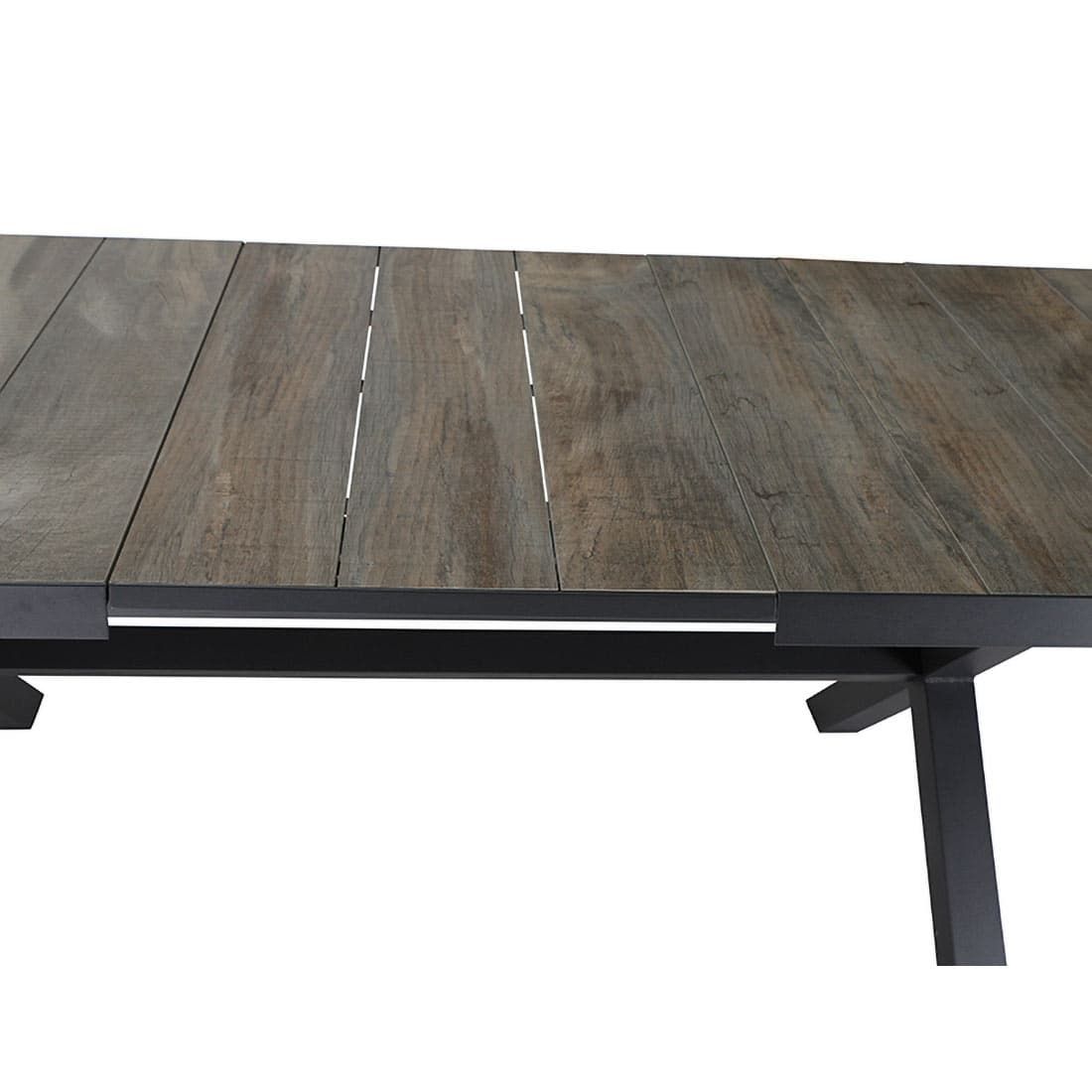 Uttrekkbart hagebord Sincro aluminium/keramikk 200/260cm - Siena Garden