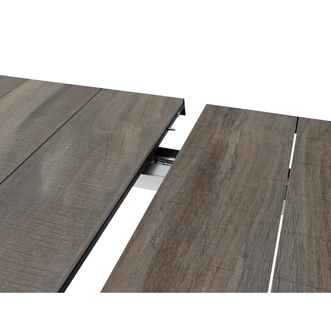 Uttrekkbart hagebord Sincro aluminium/keramikk 200/260cm - Siena Garden
