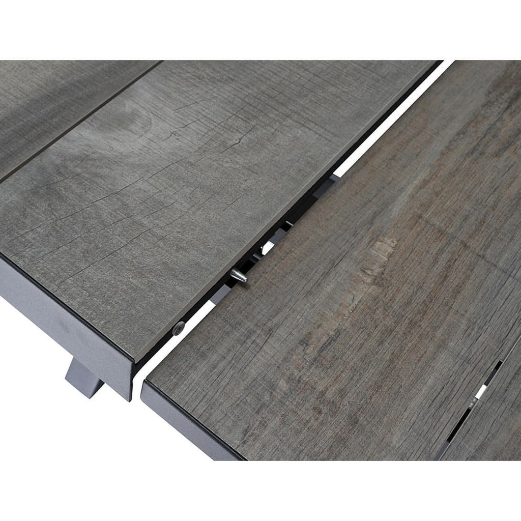 Uttrekkbart hagebord Sincro aluminium/keramikk 200/260cm - Siena Garden