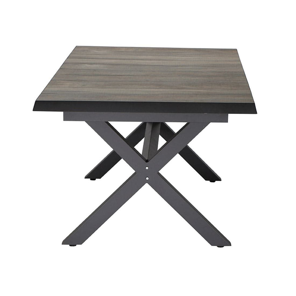 Uttrekkbart hagebord Sincro aluminium/keramikk 200/260cm - Siena Garden