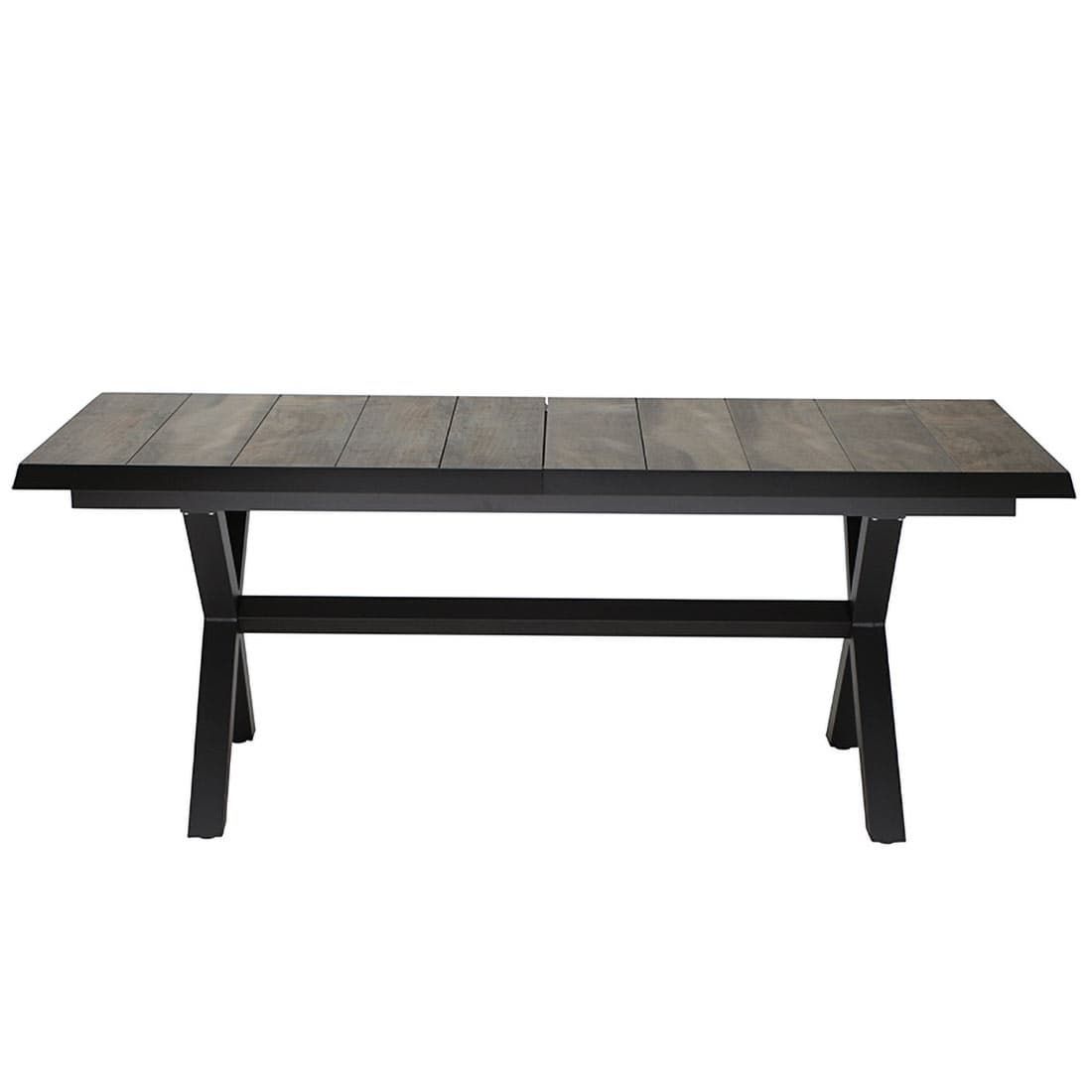 Uttrekkbart hagebord Sincro aluminium/keramikk 200/260cm - Siena Garden