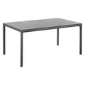 Uttrekkbart hagebord Soft 160x100cm front