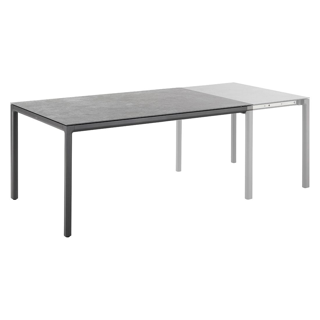 Uttrekkbart hagebord Soft moderne design og farge